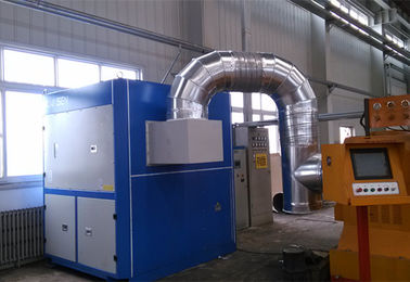 Multi-station systeem van de de ventilatieeenheid van de lassendamp met schoon te maken netto vonkenonderschepping
