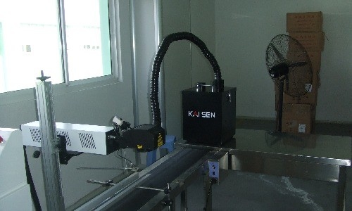 Laser die HEPA-de Collector van het Filterstof met Één/Twee Wapens 220V 50Hz merken